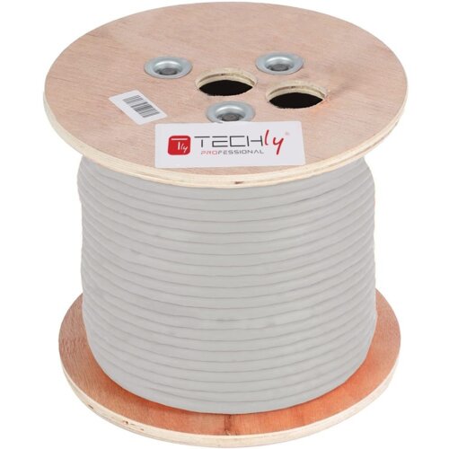 TECHly ITP-C6A-FLS305 kabel za umrežavanje Sivo 305 m Cat6a S/FTP (S-STP) Cene