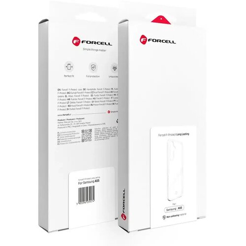forcell F-PROTECT Dolgotrajen tanek ovitek za SAMSUNG A55 prozoren Cene