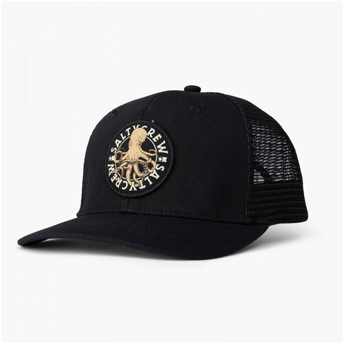 Salty Crew Kape s &amp;scaron;iltom Tentacles retro trucker Črna Slike