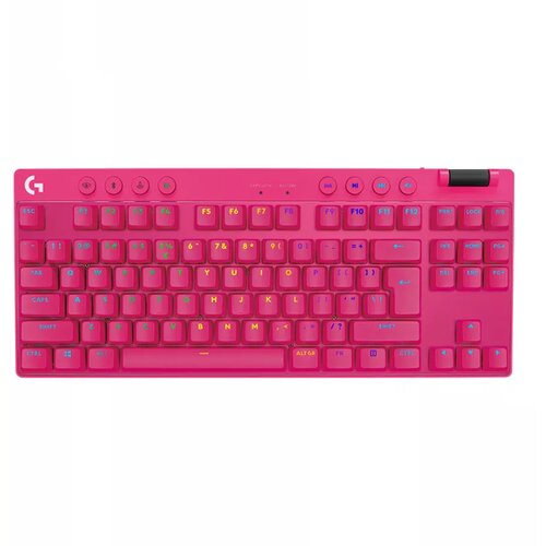 Logitech Tipkovnica Logitech G PRO X TKL Brown Tactile, Lightspeed, roza, USB, SLO g. Cene
