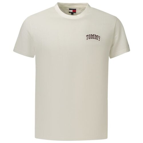Tommy Hilfiger mu&amp;scaron;ka majica kratkih rukava s tiskanim logom bijela Slike