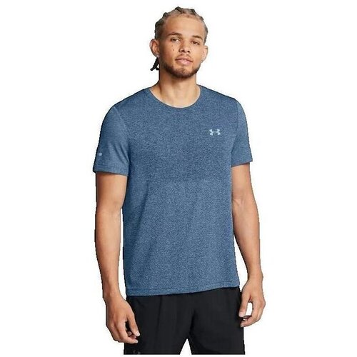 Under Armour Majice &amp;amp; Polo majice Une Foul&amp;eacute;e Fluide Modra Slike
