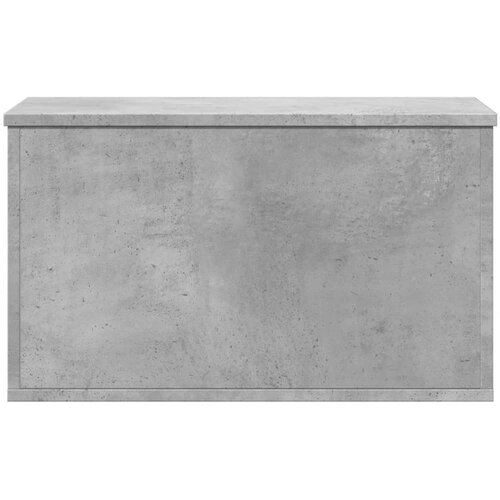  Kutija za pohranu boja betona 60 x 35 x 35 cm konstruirano drvo Slike