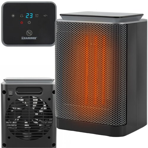  1500W električni keramični ventilatorski grelnik LCD LUMNI PTC Slike