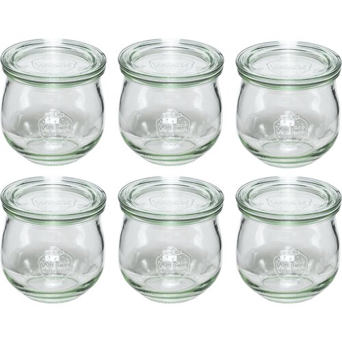 WECK tulpenform-glas 370ml 6er pack Slike
