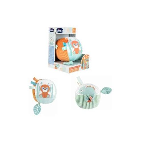 Chicco PLISANA MEKANA LOPTA PANDA I KAMELEON, 0M+ Cijene