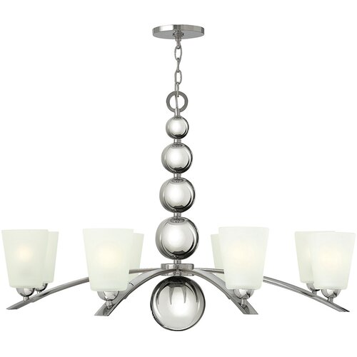 Elstead Lighting Elstead Zelda 8-kraki lestenec, polirani nikelj, E27, (22099645) Cene