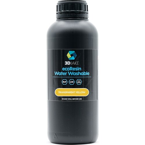 3DJAKE ecoResin Water Washable Transparent Yellow - 1.000 g Cene