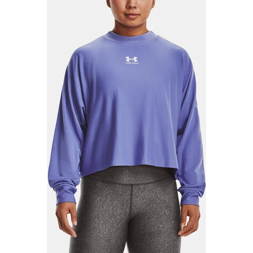 Under Armour Sweatshirt UA Rival Terry Oversized Crw-BLU - Women