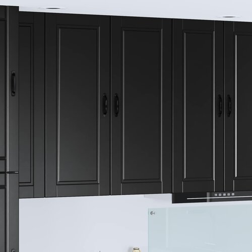  Ormar za Zid PORTO Crna 40 x 31 x 100 cm Konstruirano drvo Cene