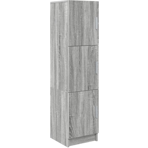 vidaXL Siva komoda Siva Sonoma MDF drvo Standardna Siva komoda Cijene