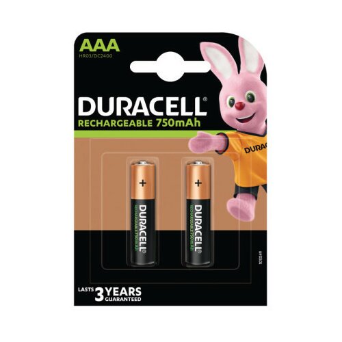 Duracell punjive baterije AAA 750 mAh ( DUR-NH-AAA750/BP2n ) Slike