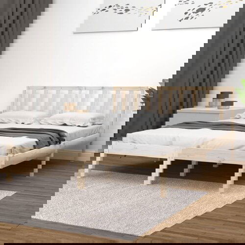 Furnova Posteljni okvir iz trdne borovine 200x200 cm, (21938020) Slike
