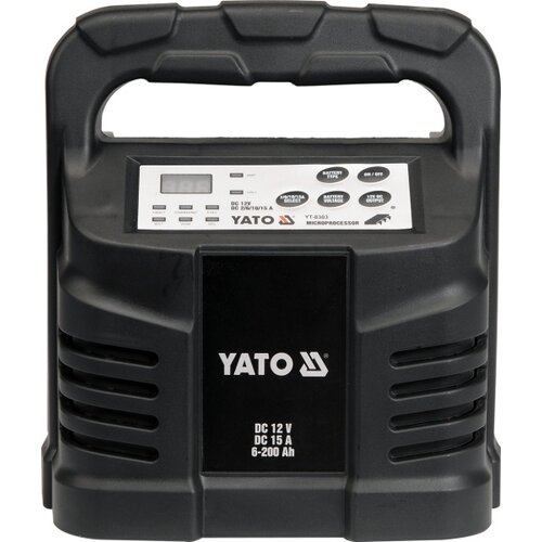 Yato elektronski usmernik 12V 15A 6-200AH mokre/gel/agm 8303, (21400972) Cene