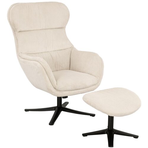 Modern Living Set S Foteljem Tabbe, Bež, Žamet Cene