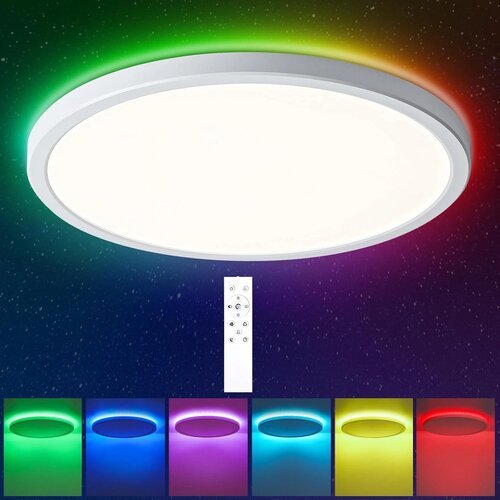 OPPEARL 30 cm RGB LED stropna luč Slike