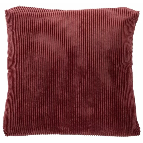 Tiseco Home Studio Crveni ukrasni jastuk Ribbed, 60 x 60 cm