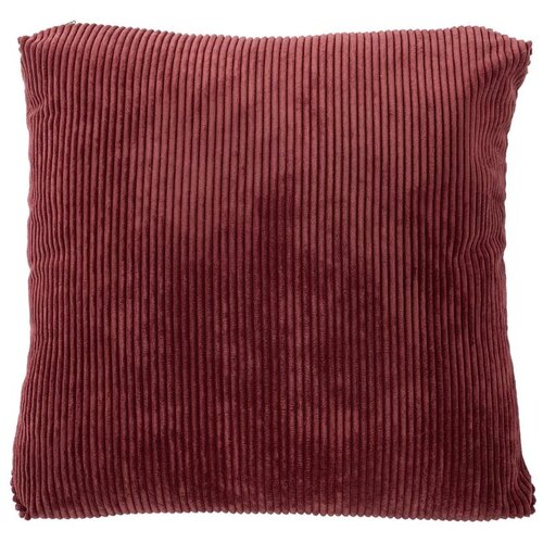 Tiseco Home Studio Rdeč okrasni vzglavnik Tiseco Home Studio Ribbed, 60 x 60 cm Cene