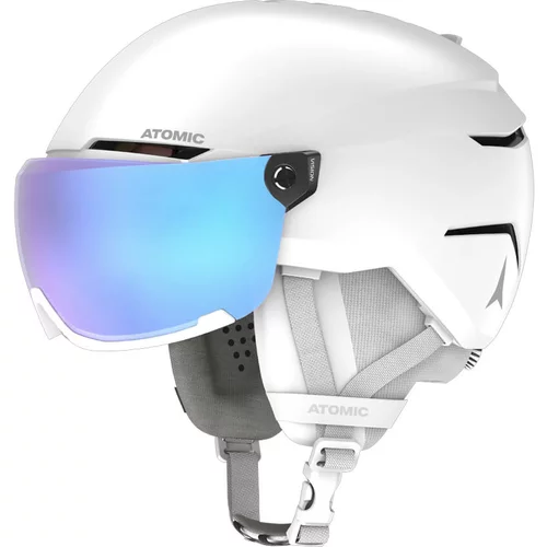 Atomic Savor Visor Stereo White Heather S (51-55 cm) Skijaška kaciga