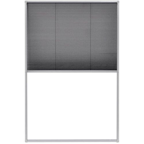  Plisirani Zaslon Protiv Insekata za Prozore Aluminijski 80x120 cm Slike