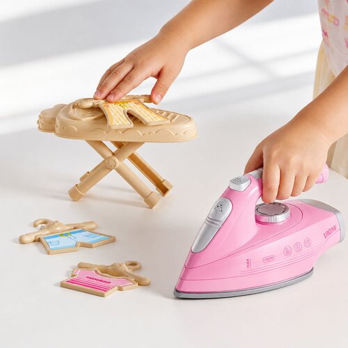  Ironing Set Iron with Vibration Light Sounds Accessories Slike