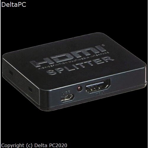  HDMI razdjelnik 1 ulaz 2 izlaza, Full HD mini Slike