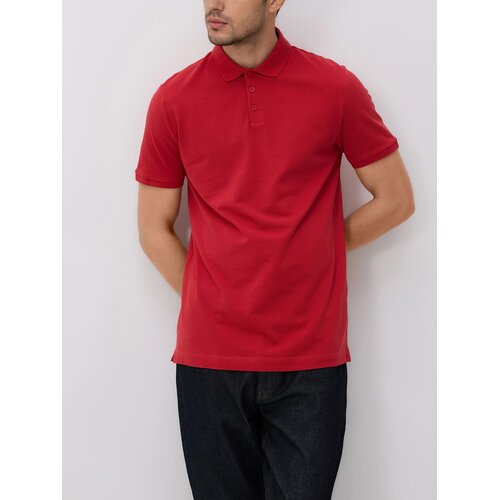 Reserved Regular fit polo-majica - crvena Cijene