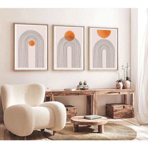 Wallity uramljena slika Huhu133, 35x50 cm , 3 dela Cene