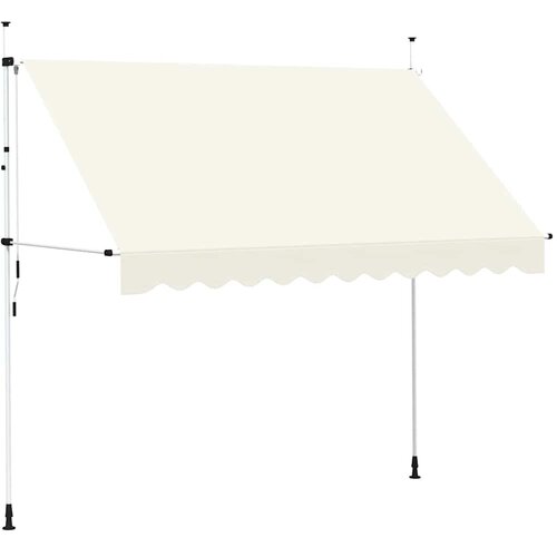 Tenda na ručno uvlačenje 300 cm krem Slike