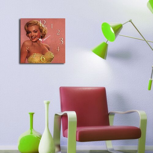 Wallity zidni sat Msk-09, 40x40 cm Cene