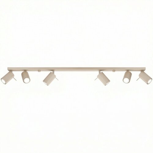 Sollux Lighting Stropna svetilka RING 6L sivo-rjava, (5000285140) Slike