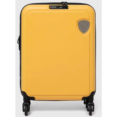 Blauer Kofer boja: žuta