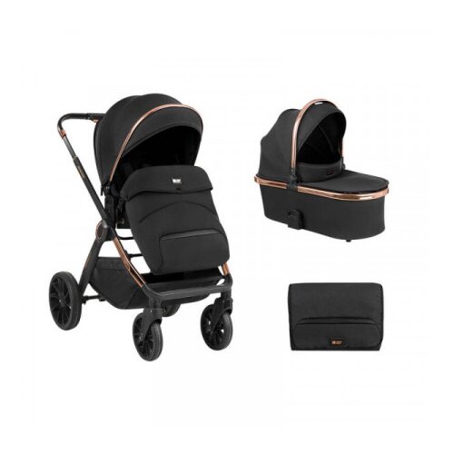 Kikka Boo kolica Tiffany 3in1 premium set sa auto sedištem I-Trail I-size i tvrdom korpom Army Green ( KKB20154 PRSET ) Cene