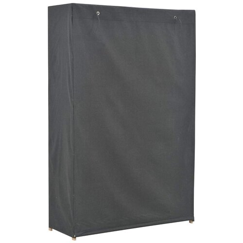  Ormar od tkanine 110 x 40 x 170 cm sivi Slike