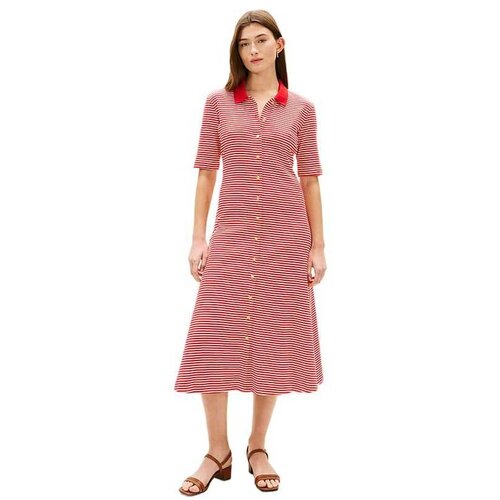 Tommy Hilfiger prugasta midi haljina Cene