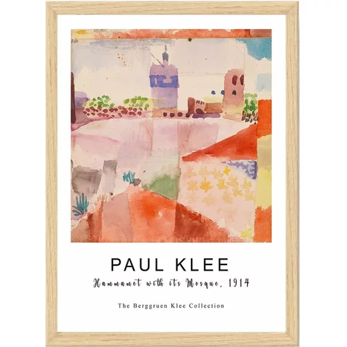 Wallity Plakat z okvirjem 35x45 cm Paul Klee – Wallity