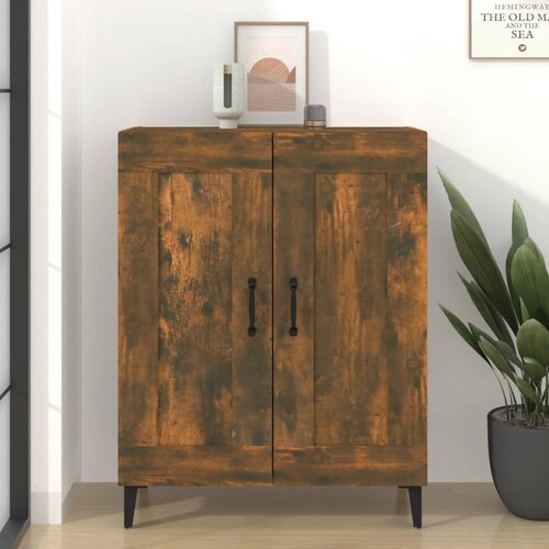 The Living Store Komoda dimljeni hrast 69,5x34x90 cm inženirski les - Komoda, (21662219) Slike