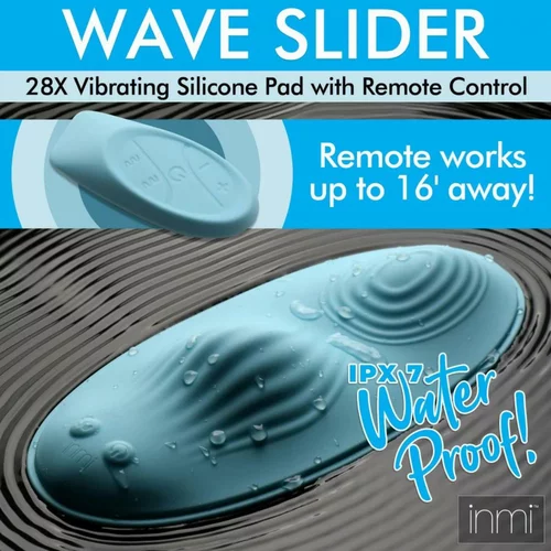Inmi N Wave Slider 28X Vibrating Pad with Remote Control
