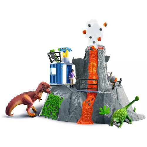 Schleich Dinosaurs 42564 The Large Volcano Expedition Slike