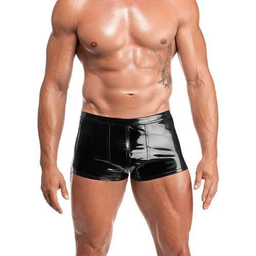 Noir Handmade H095 Voltage PVC Shorts Black XL Slike