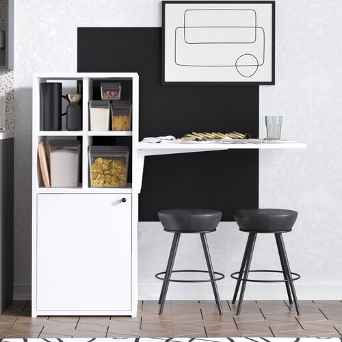 Woody Fashion radni sto mix white Cene