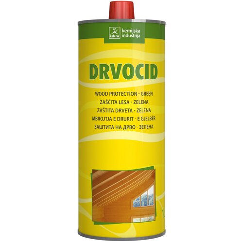 Iskra Impregnacija za drvo Drvocid zeleni, 1 l Slike