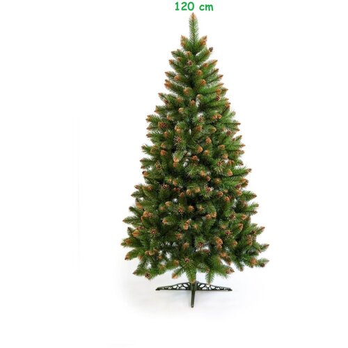  Umjetno božićno drvce - BEATA zlatna s če&scaron;erima - 120cm Cijene