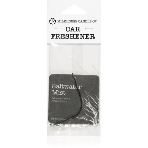 Milkhouse Candle Co. Creamery Saltwater Mist viseća mirisna oznaka za auto 1 kom