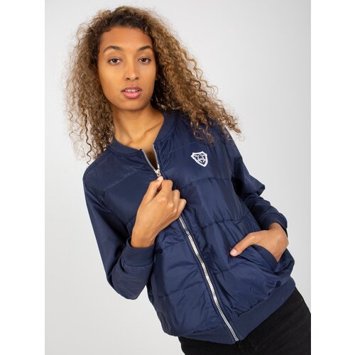 RUE PARIS Sweatshirt-RV-BL-8229.69P-navy blue Cene