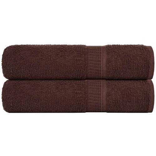 vidaXL Ručnici za kupanje 2 kom smeđi 100x150 cm 360 gsm 100% pamuk Cijene