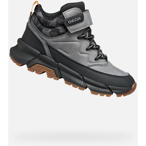 Geox Light grey boys&amp;#039; ankle boots Flexyper Plus - Boys Slike