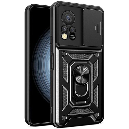 INORCO Za Infinix Hot 11s PC+TPU telefonska torbica, drsna zaščita za objektiv kamere, pokrov na stojalu, (22033589) Cene