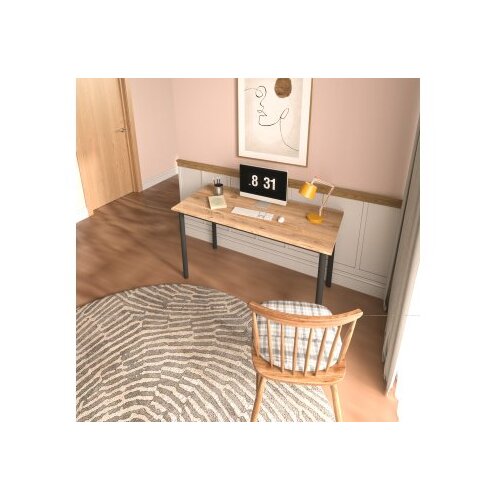 Hanah home viva - 87 x 47 black study desk Cene
