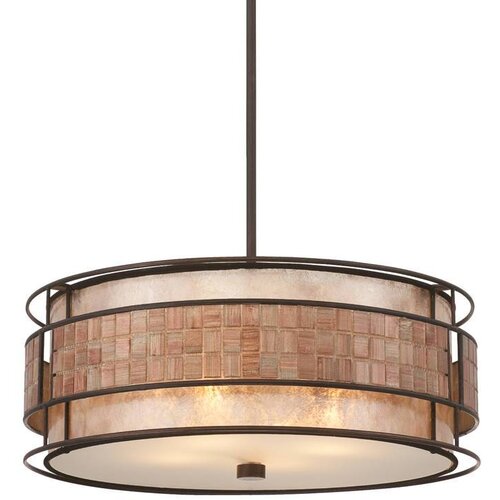Elstead Lighting Elstead Laguna Stropna svetilka Renaissance Copper s 4 lučmi, E27, (22098683) Cene
